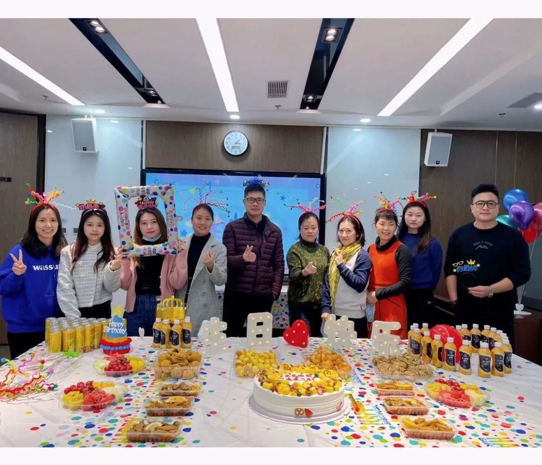 “感恩遇見，未來可期”員工生日會